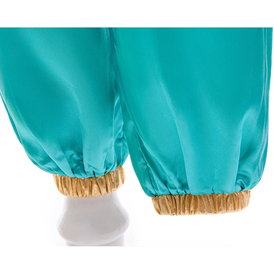 علاء الدين الأميرة فتاة فستان الياسمين قطعتين مجموعة الاطفال فيلم لعب الأدوار زي هالوين ملابس للحفلات الأطفال هدية عيد ميلاد #6