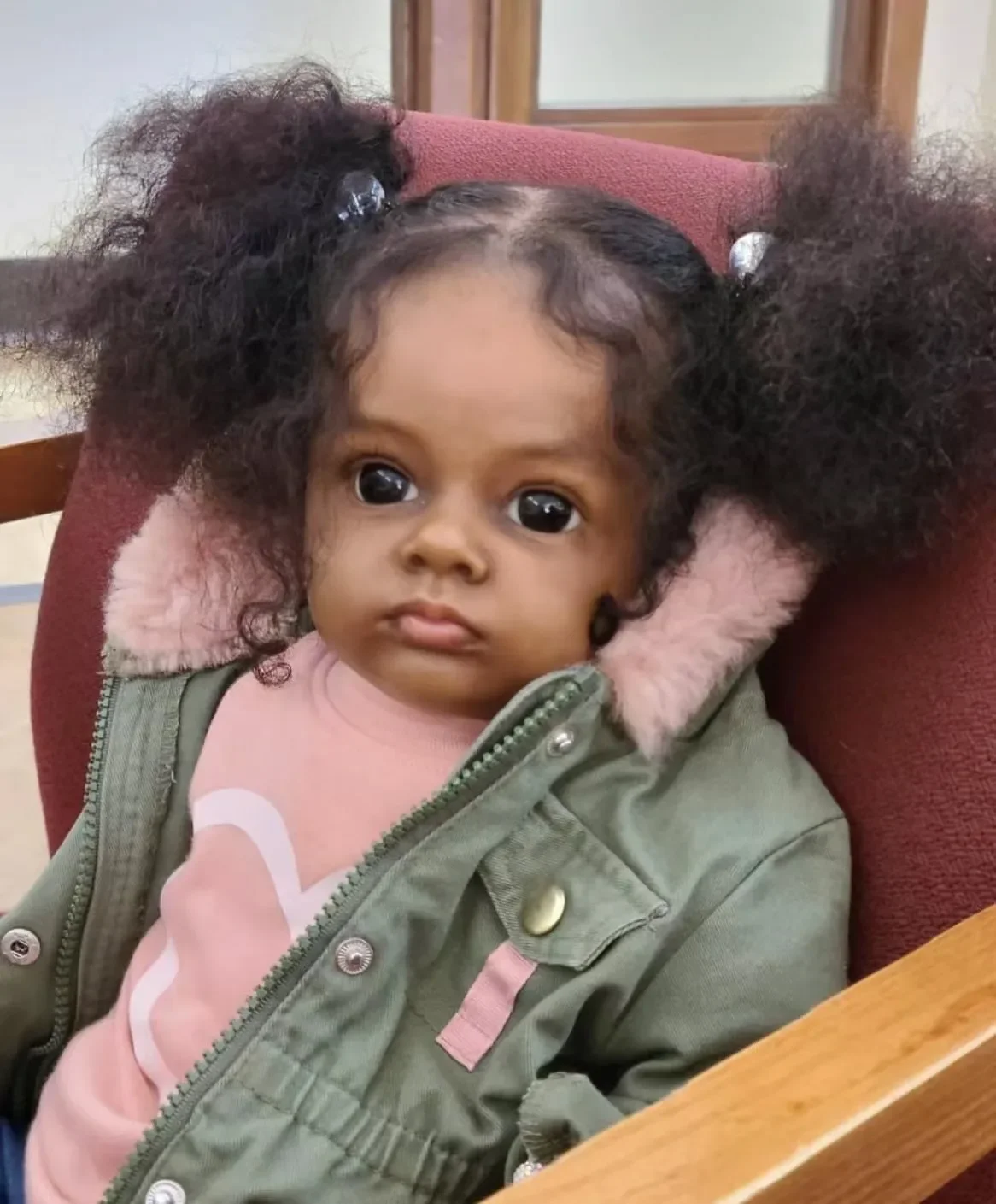 

DLS индивидуальная ограниченная поставка 24 дюйма Reborn Baby Tutti Black Complexion уже готовая кукла Рождественский подарок