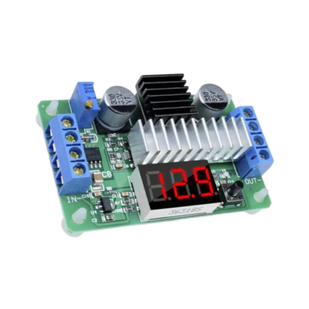 

DC-DC Convertor 100W Boost Buck power Supply Module DC3.5-30V to DC3.5-30V Step-up and Down Adjustable Power Board with Display