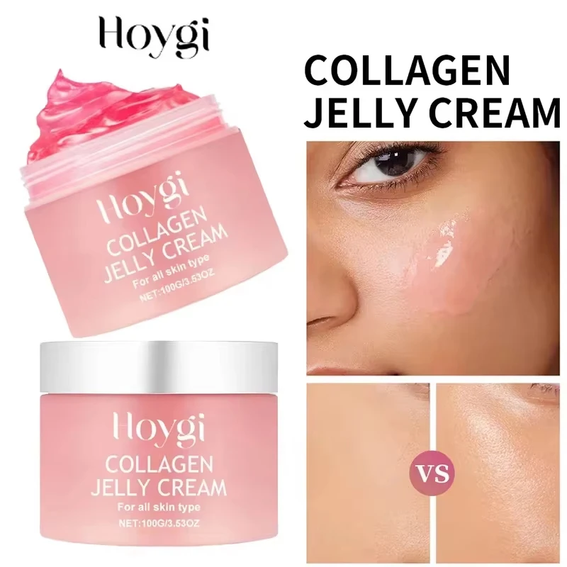 100g Jelly Face Cream Collagen Soft SPA Nourishing Moisturize Face Shrinks Pores Remove Comedones Jelly Essence Korean Skin Care view 2