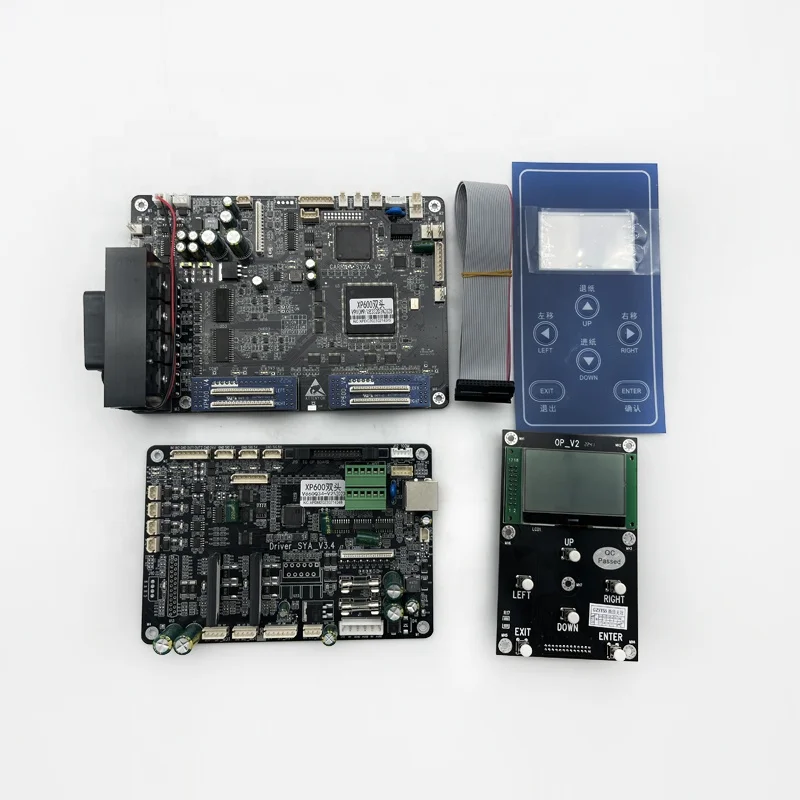 Senyang XP600 DX11 Single/Dual Head Conversion Kit with Mainboard Headboard for Eco Solven Inkjet Printer Printhead Upgrade AA
