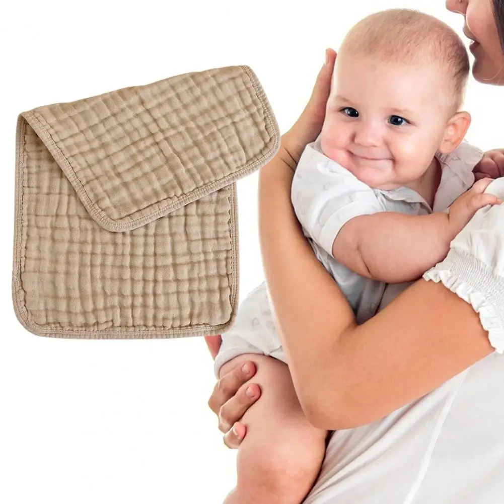 Six-Layer Gauze Burp Cloth Baby Essential On-the-Go Cloth for Feeding Changing And Cleaning