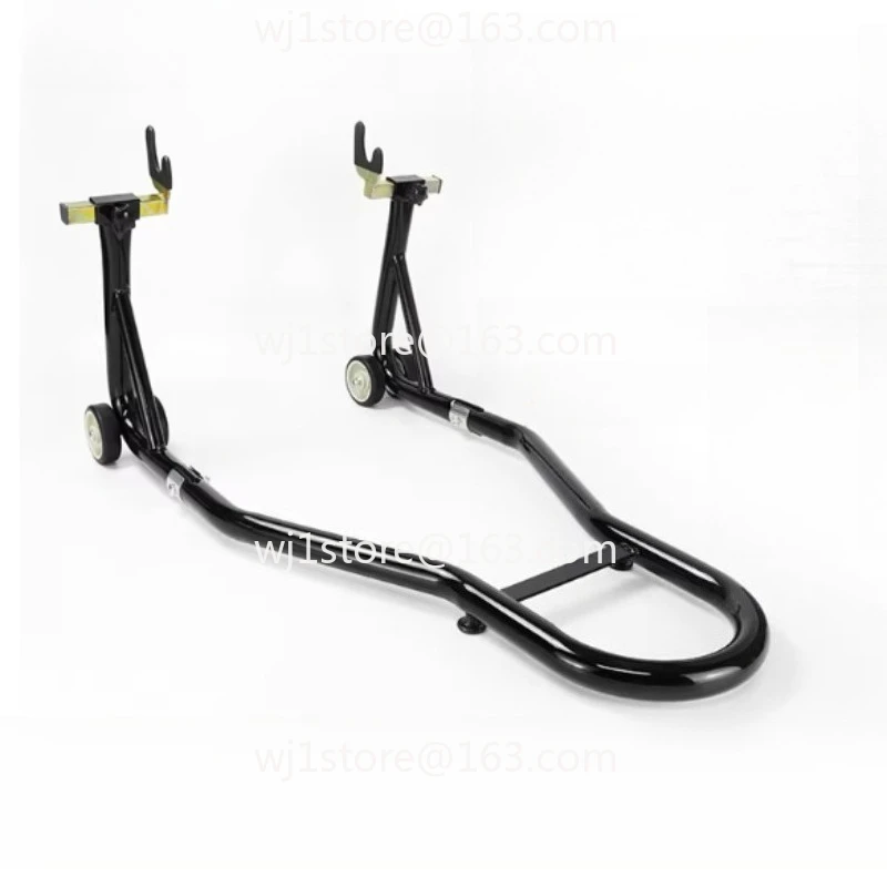 

Motorcycle starting rear wheel bracket maintenance repair tool support frame