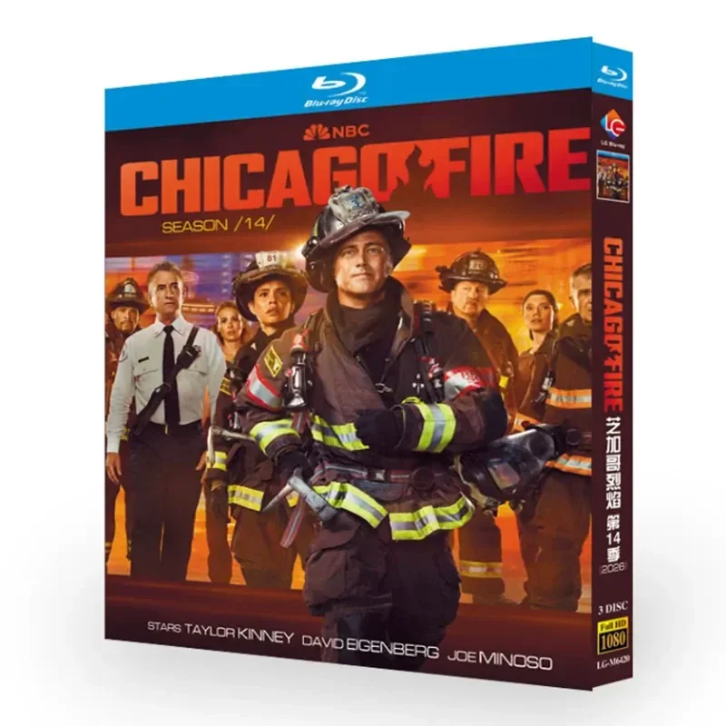 

BD Blu-ray Disc Chicago Flames Season 14 US TV Series 1080p Box Set with Chinese and English Subtitles