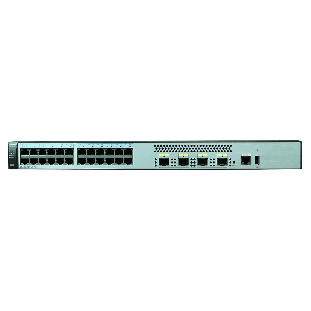 

S5720-28X-Li-AC 24 Ethernet 10/100/1000 Ports Ethernet Switch
