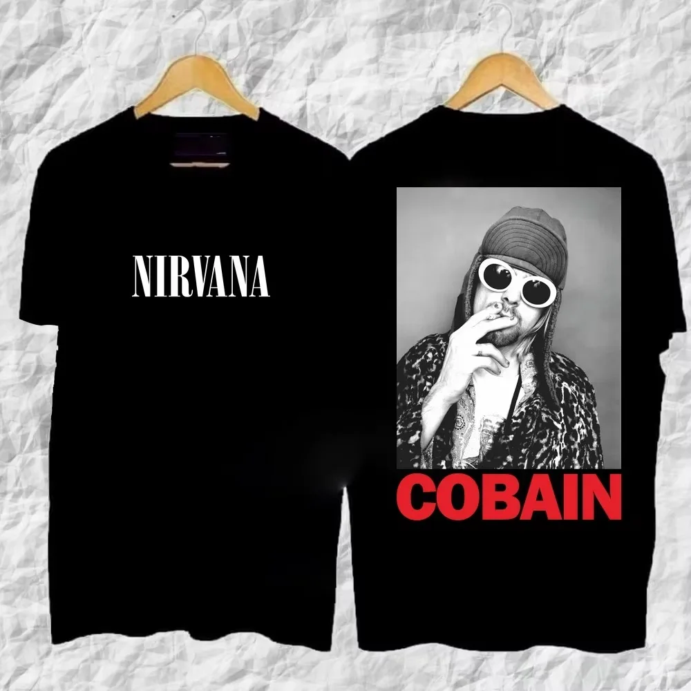 Kurt Cobain Come As You Are Nirvana Grunge Rock Band Grafik-T-Shirt aus Baumwolle für Männer und Frauen, Streetwear-T-Shirt – Detail 3