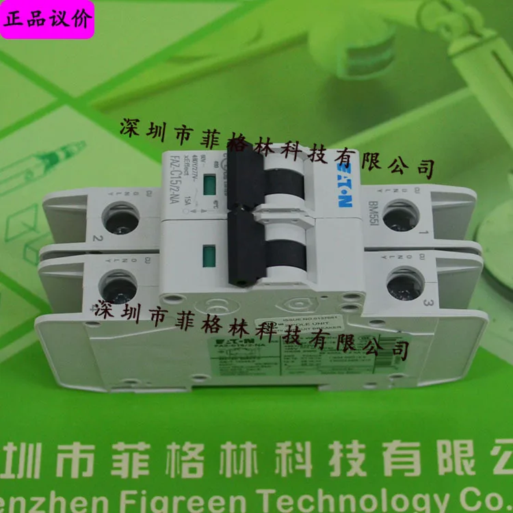 

2025 [Physical Photo] FAZ-C15/2-NA Eaton EATON Miniature Circuit Breaker