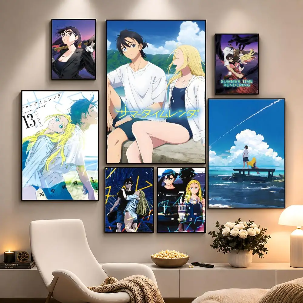 Anime Miss Nagatoro Senpai Hayase Poster Peel And Stick Wall Art PP Waterproof HD Bedroom Living Room Home Decor Gift