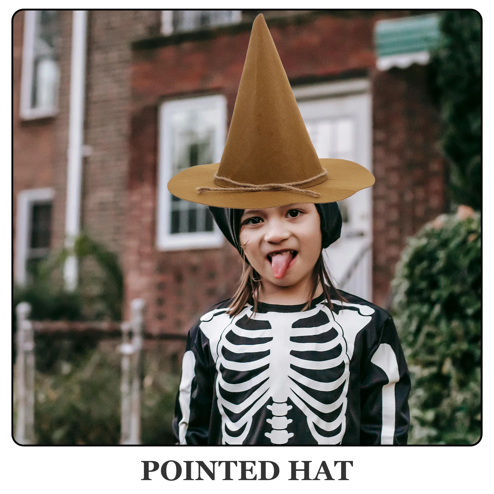 

Scarecrow Hat Lightweight Pointed Halloween Cosplay Party Prop Masquerade Costume Accessory Holiday Decoration