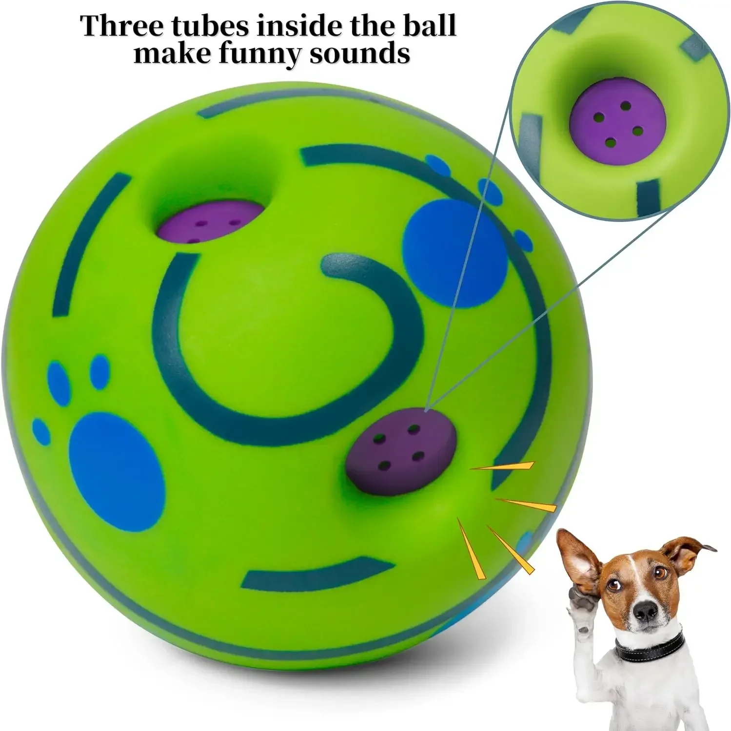 Balle grinçante interactive pour animaux de compagnie, jouets pour chien, grand, moyen, petit, animal de compagnie, chat, chien, lever, Charleroi, anlande et ennui, jeu d'intérieur