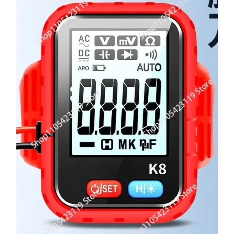 Rechargeable Digital Multimeter, Portable Home Repair Electrical Tester