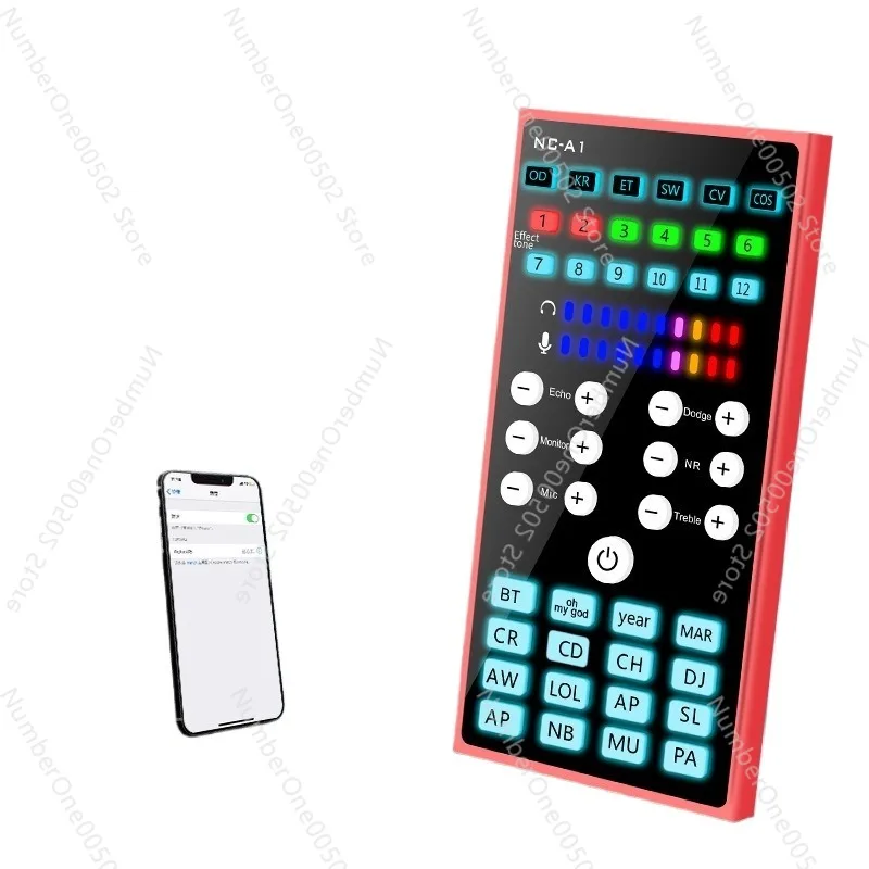 A1 mobile phone sound card live broadcast computer mobile phone universal national k song Douyin Kuaishou universal