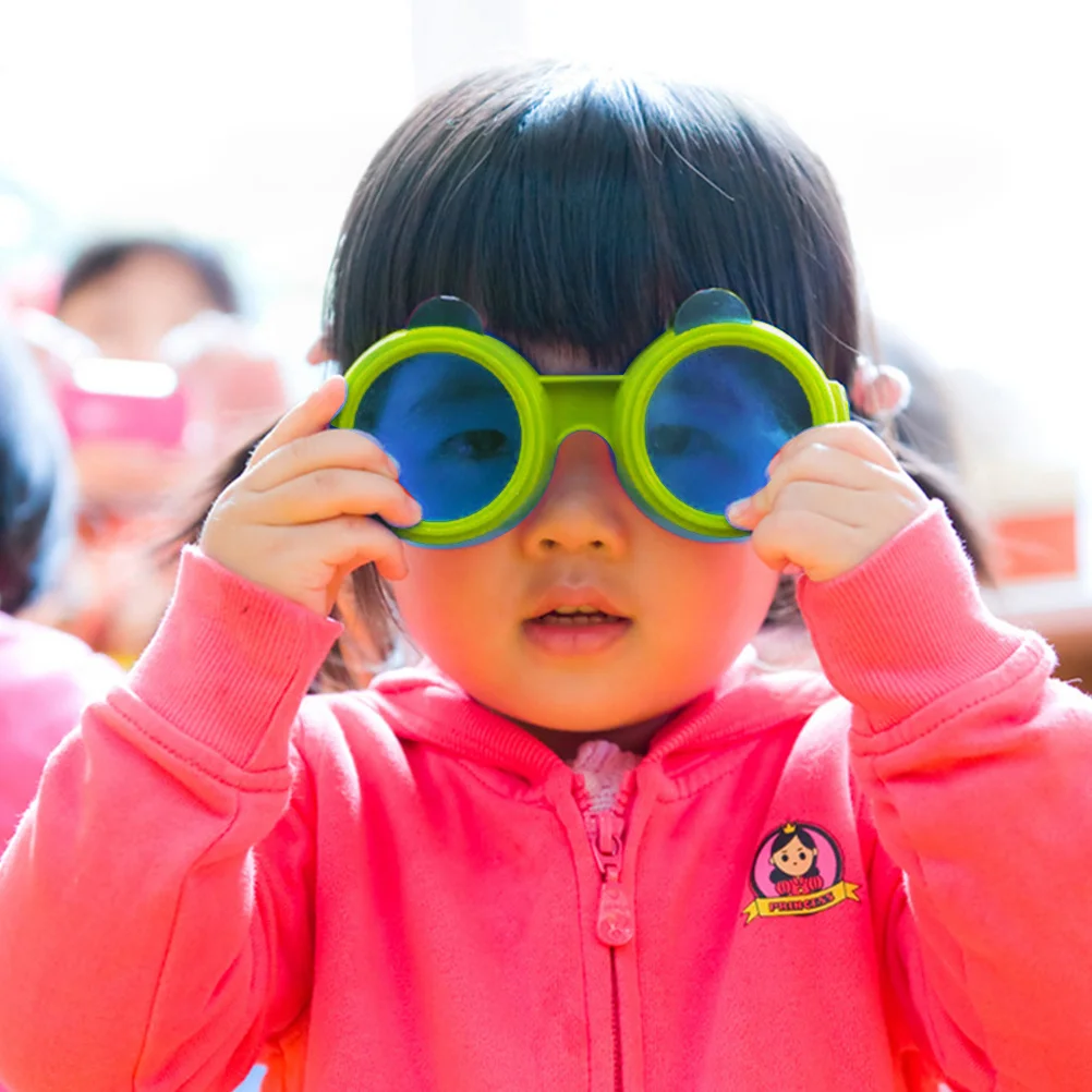 

1 комплект сменных очков с тремя основными цветами, инструмент для научных экспериментов для детей, материалы для раннего образования, учебные принадлежности для детского сада