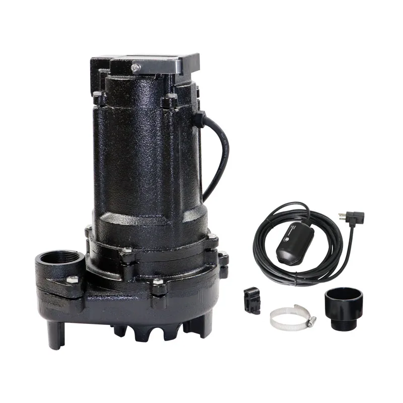 

Oil-filled Motor Non Clog Vortex Impeller Cast Iron Submersible Sump Pumps