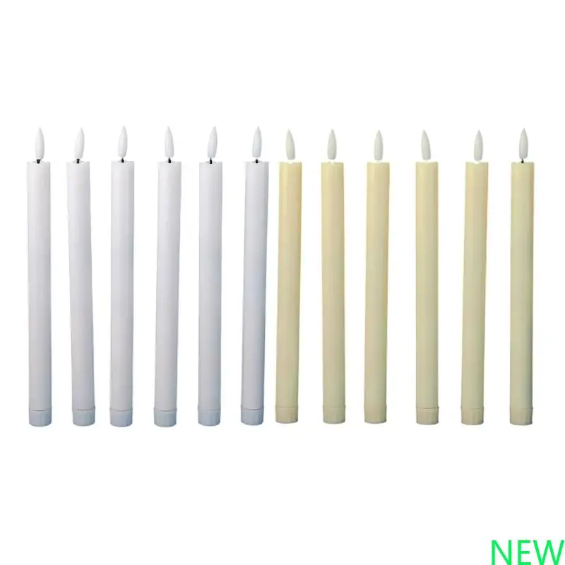 

6Pieces LED Remote Flameless Electric Party for Home