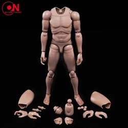 MX02-A/B 1/6 Europe Skin Male Action Figure Doll 12'' Soldier Super Flexible Joint Body Fit 1:6 Head Sculpt Model Toy