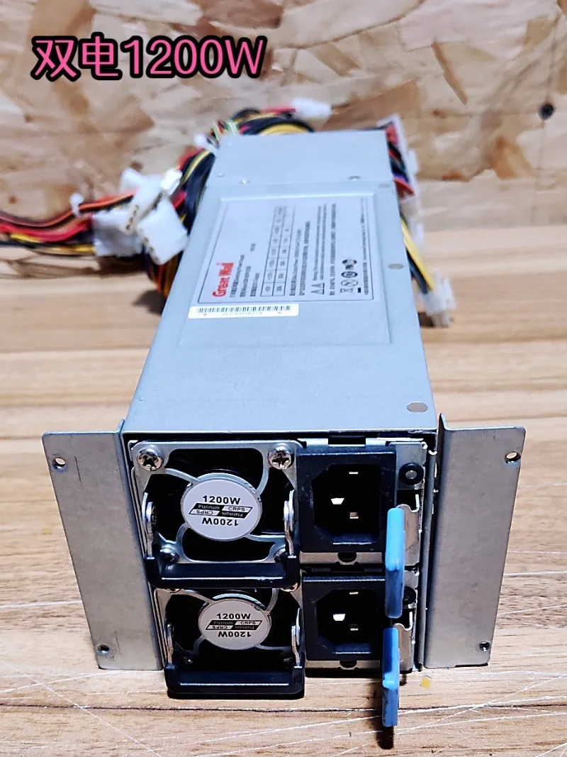 800W 1200W 1600W Redundant dual power 4U2U assembly machine 2-way graphics card power supply silent power supply