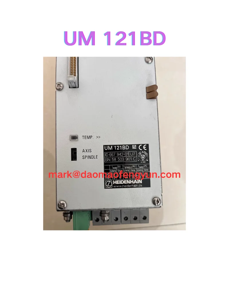 

UM 121BD Used servo power supply module tested OK,