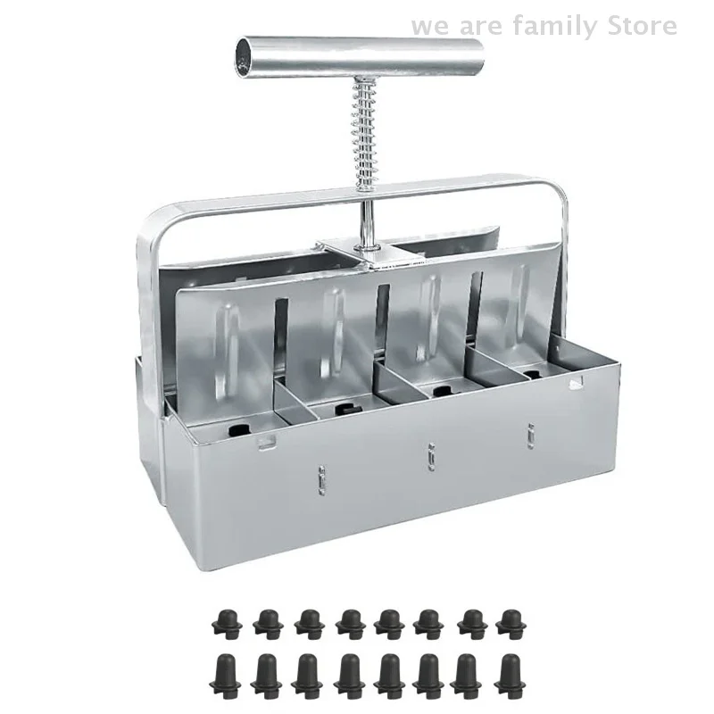 8 Cell Soil Blocking Tool Kit With 3 Sizes Seed Pins Handheld Soil Blocking Tool For Seed Starter Tray For Outdoor Planting