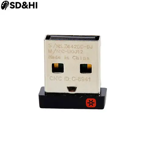 로지텍 마우스 키보드용 무선 동글 수신기 통합 USB 어댑터, MX M905 M510 M505 키보드 K400 용 6 개 장치 연결 Best5