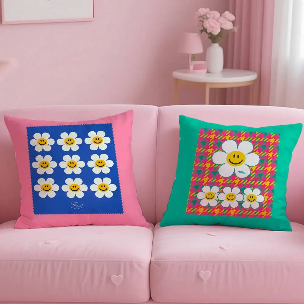 الملونة لطيف W-wiggle تذبذب كيس وسادة مكافحة الغبار المخدة غير مرئية سستة حريري قصير أفخم غطاء وسادة أريكة