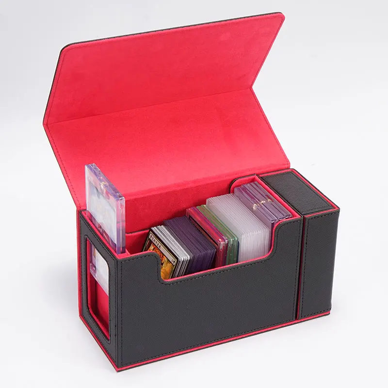 Commander Trading Card Deck Box Storage for Game the Gathering Collezione di custodie da gioco TCG a tripla manica per un pezzo per yugioh