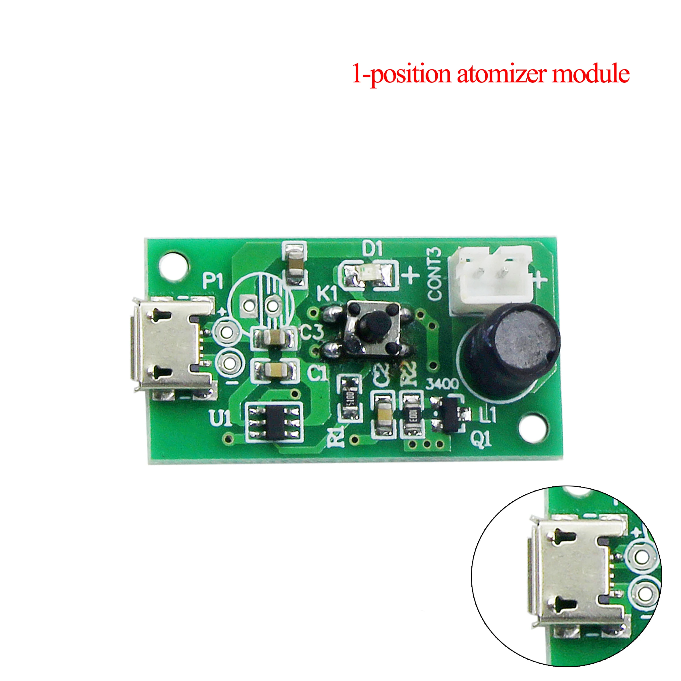 20mm 2.4Mhz Ultrasonic Mist module Maker Fogger Atomizing Transducer Oscillating Blade Piezoelectric Ceramic Air Humidifier Acce