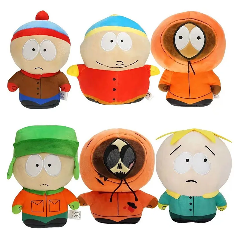 15-20cm South Park band doll plush toy paradise four swordsmen children's gift