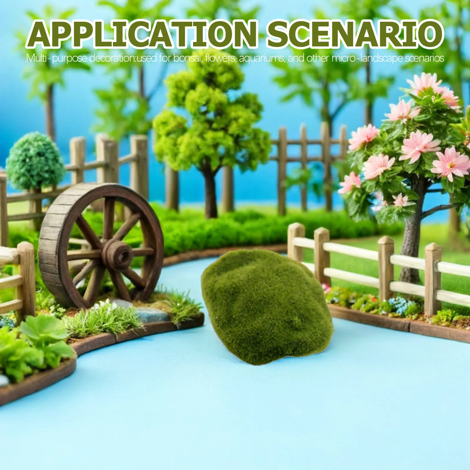 5Pcs Artificial Moss Stones Re - đánh giá và giá Bonsai Garden Layout