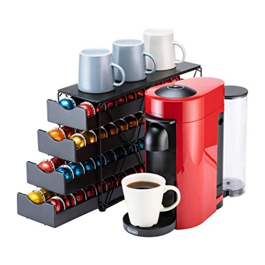 

Подставка-органайзер для кофейных капсул Nespresso Vertuo, большая, на 80 капсул