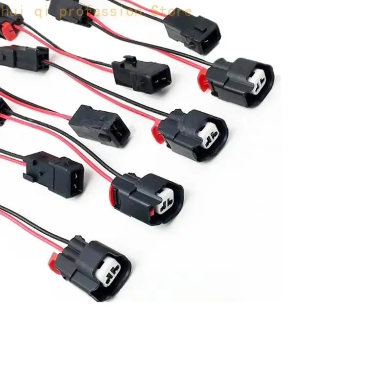 8-teiliger Kabelbaum-Adaptersatz von Stecker auf Buchse, geeignet für Wartungsaufgaben Motorraum H8WE – Detail 4