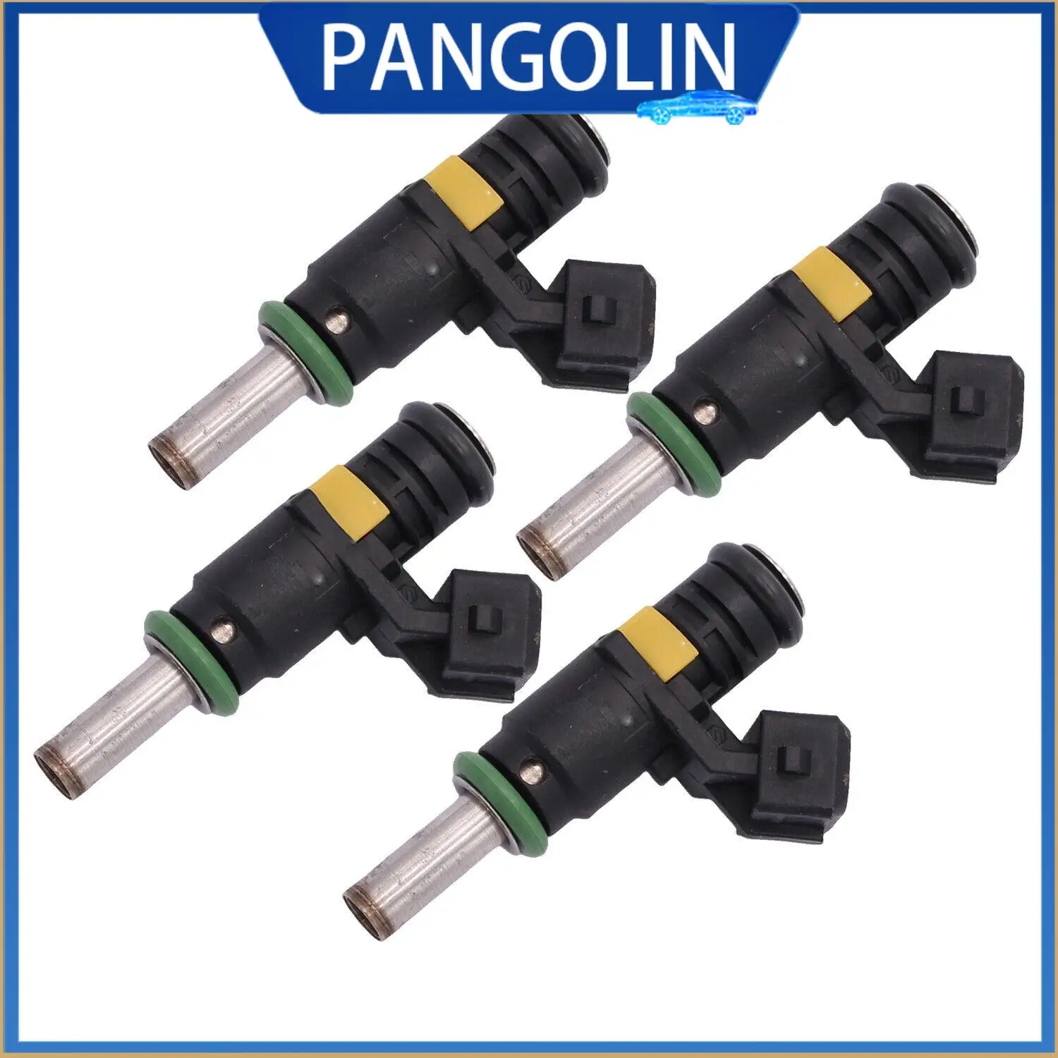 

PANGOLIN Fuel Injector for Mercury Quicksilver 150HP 4Stroke 4Pcs 8M6002428 Fit MERCURY100 EFI 115 EFI 65 JET 75 EFI 80 JET 90
