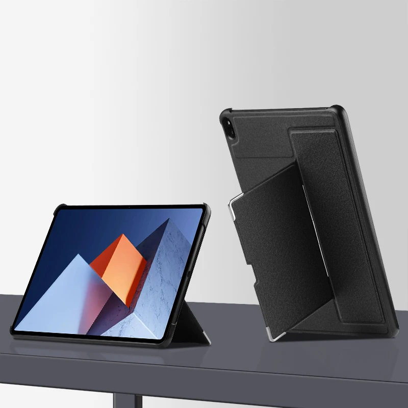 HUWEI لهواوي MateBook E 2022 حافظة 12.6 بوصة غطاء حامل شل ل Matebook e 12.6 "2022 DRC-W38 W58 W56 W76 حافظة خلفية للكمبيوتر اللوحي