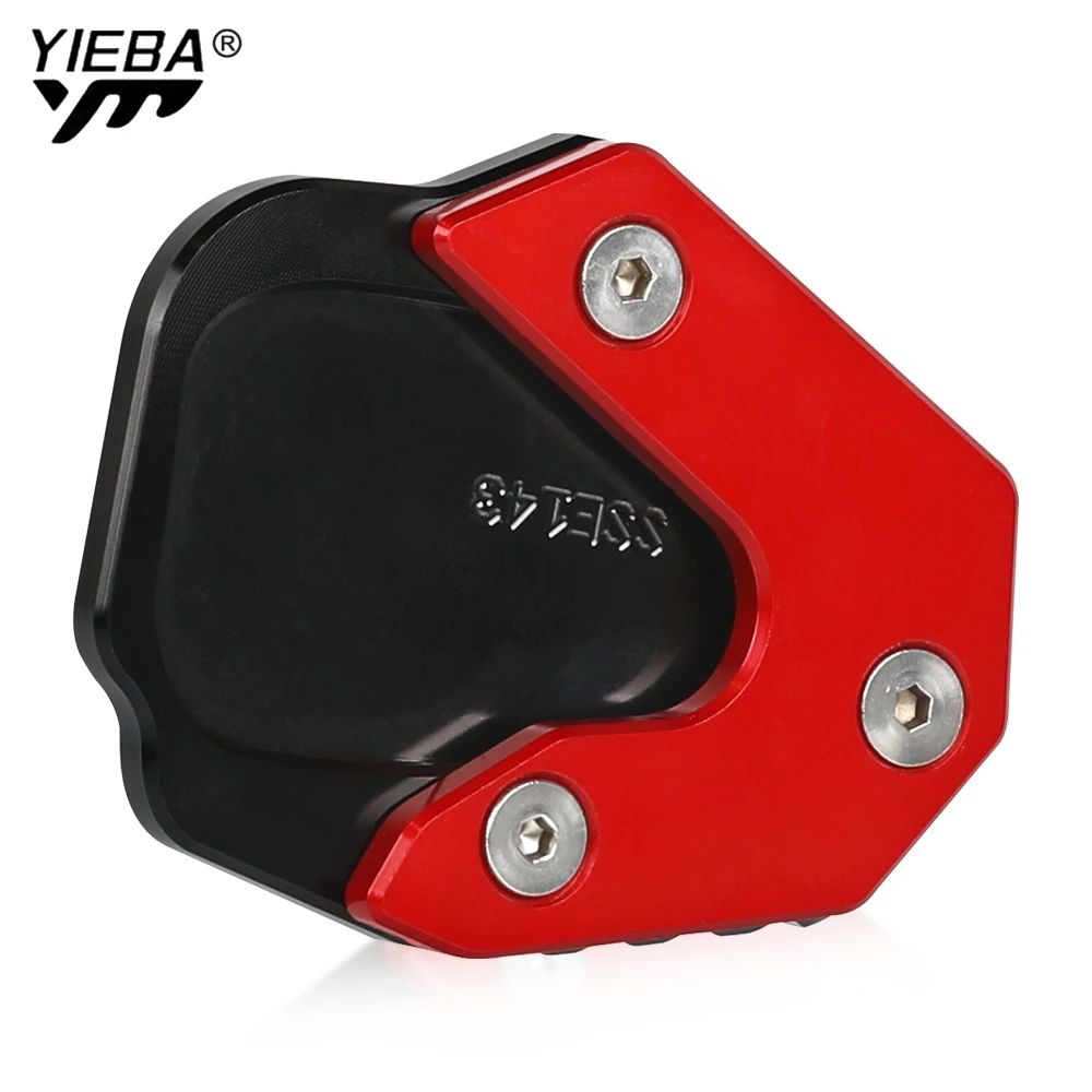 

Motorcycle Aluminum Side Stand Extension Kickstand Enlarger Pad Support Plate For Honda CRF250L CRF 250 L 2013 2014 2015 2016