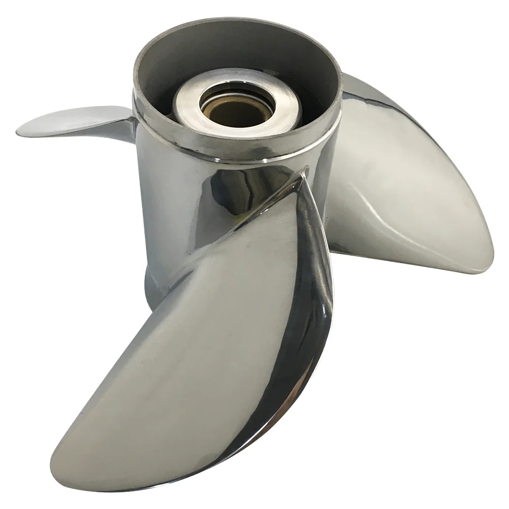 75-130HP 13 X 19 Marine Propeller Fit For STAINLESS STEEL OUTBOARD PROPELLER Underwater Proepllers