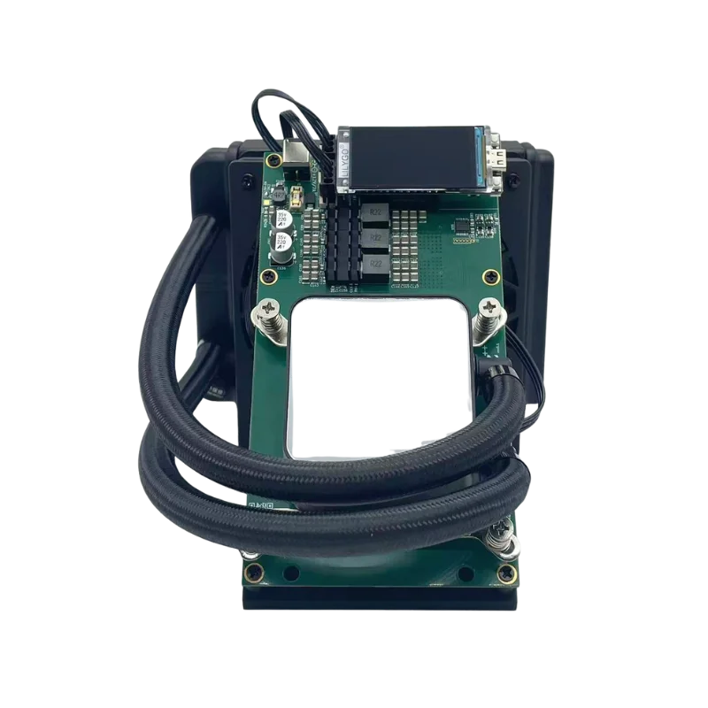 NerdQaxe++ Hydro ASIC Miner – 4.8TH/s Home Bitcoin Miner تبريد المياه NerdQaxe+ Plus