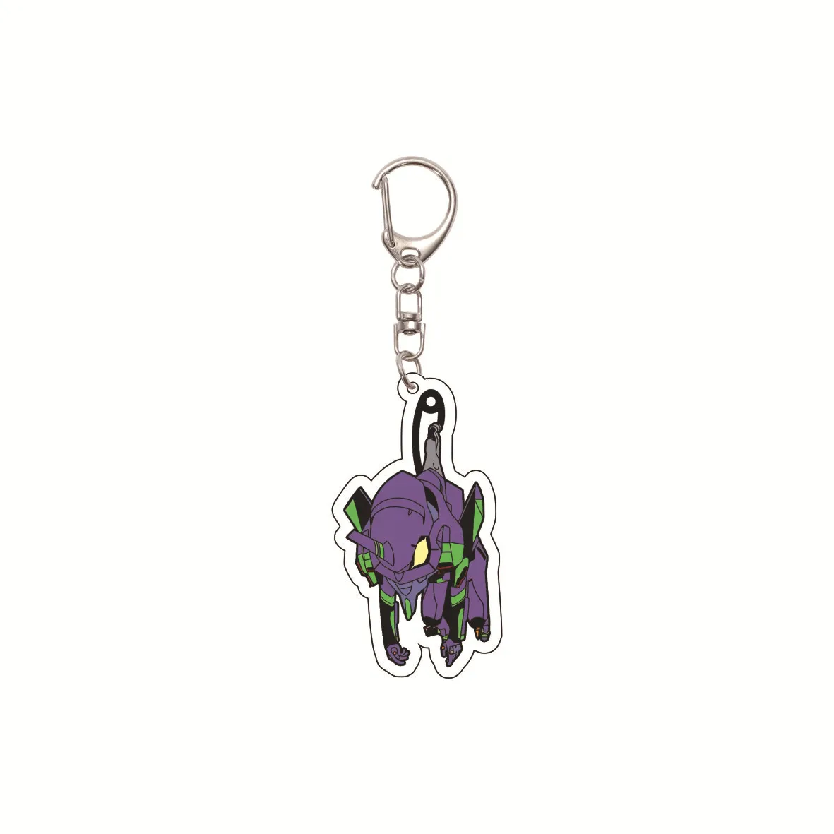 55MM Anime Neon Genesis Evangelion‌ Keychain Mari Makinami Illustrious Ayanami Rei Evangelion Unit-01‌ Keychain Christmas Gifts view 2
