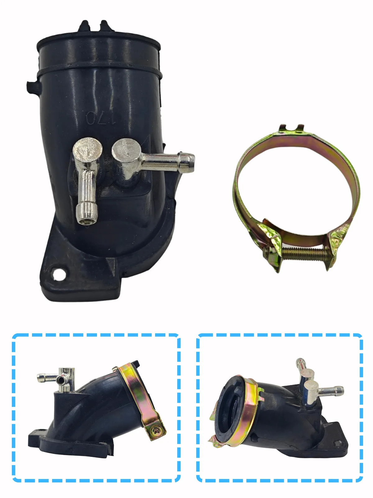 Original Europe Version Jiont Carburetor Intake Manifold For LH 260cc 300cc LH260 LH300 23201B 2.1.01.0090 LU018914 ATV Quad