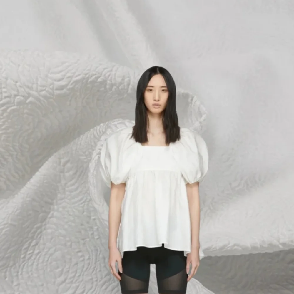 

Dark Jacquard Fabric Spring Summer Thin Semi Transparent Rose Poncho Dress Trench Coat Clothing Design Sewing Cloth By The Meter