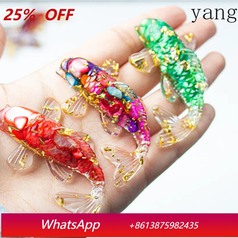 

CX hot-selling small fish decorative ornaments, car office desktop car ornaments