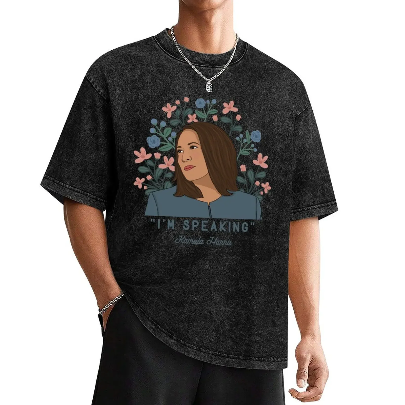 

Kamala Harris I'm Speaking T-Shirt vintage graphic tee custom shirt plus sizes men tshirt