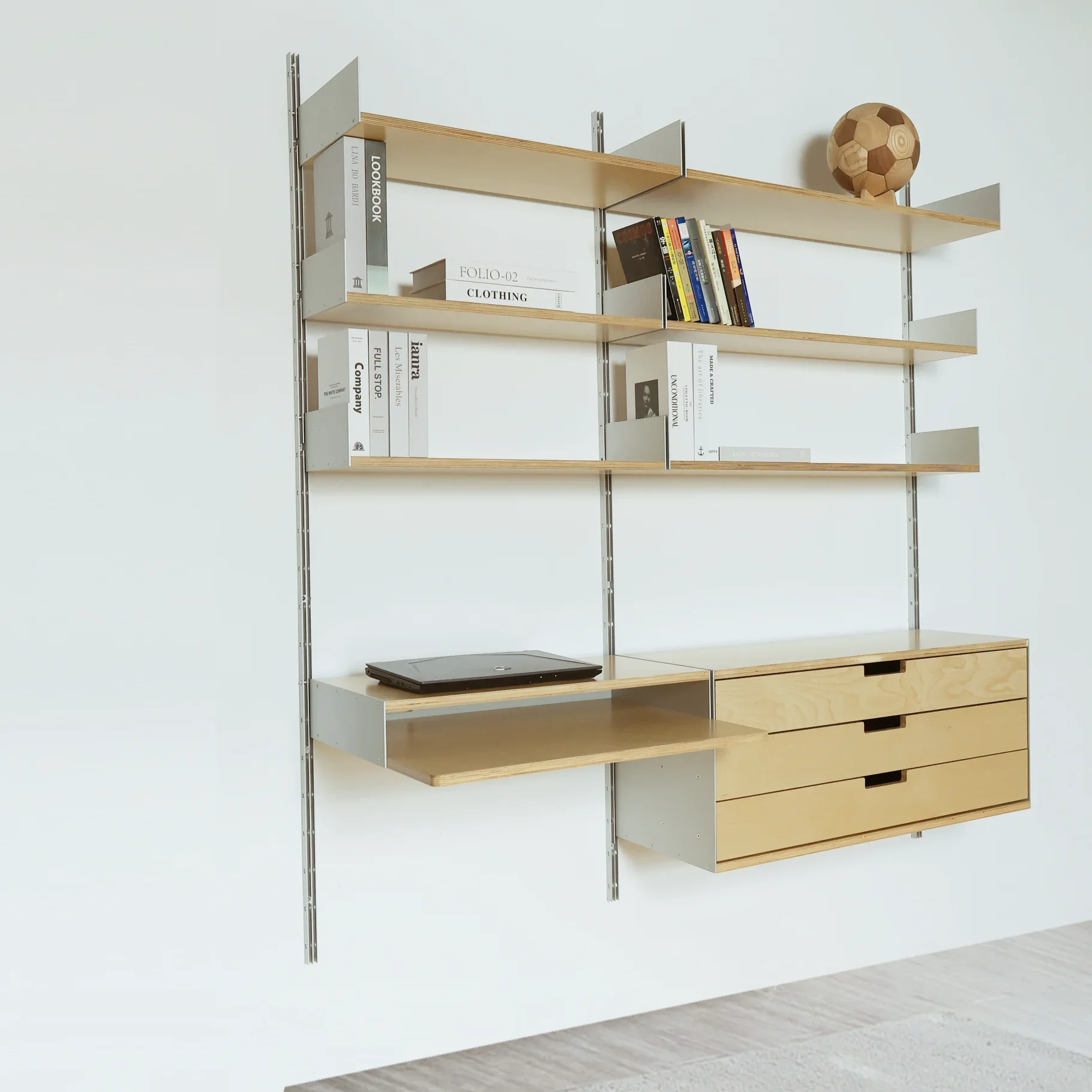 forvitsoe Shelf 606 Bookshelf Desk Display Shelf Bookcase Shelf Wall Divider Display Storage Rack