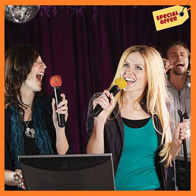 

AD08-Microphone Covers Non-Woven Microphone Covers Disposable Individually Packaged, Clean And Odorless
