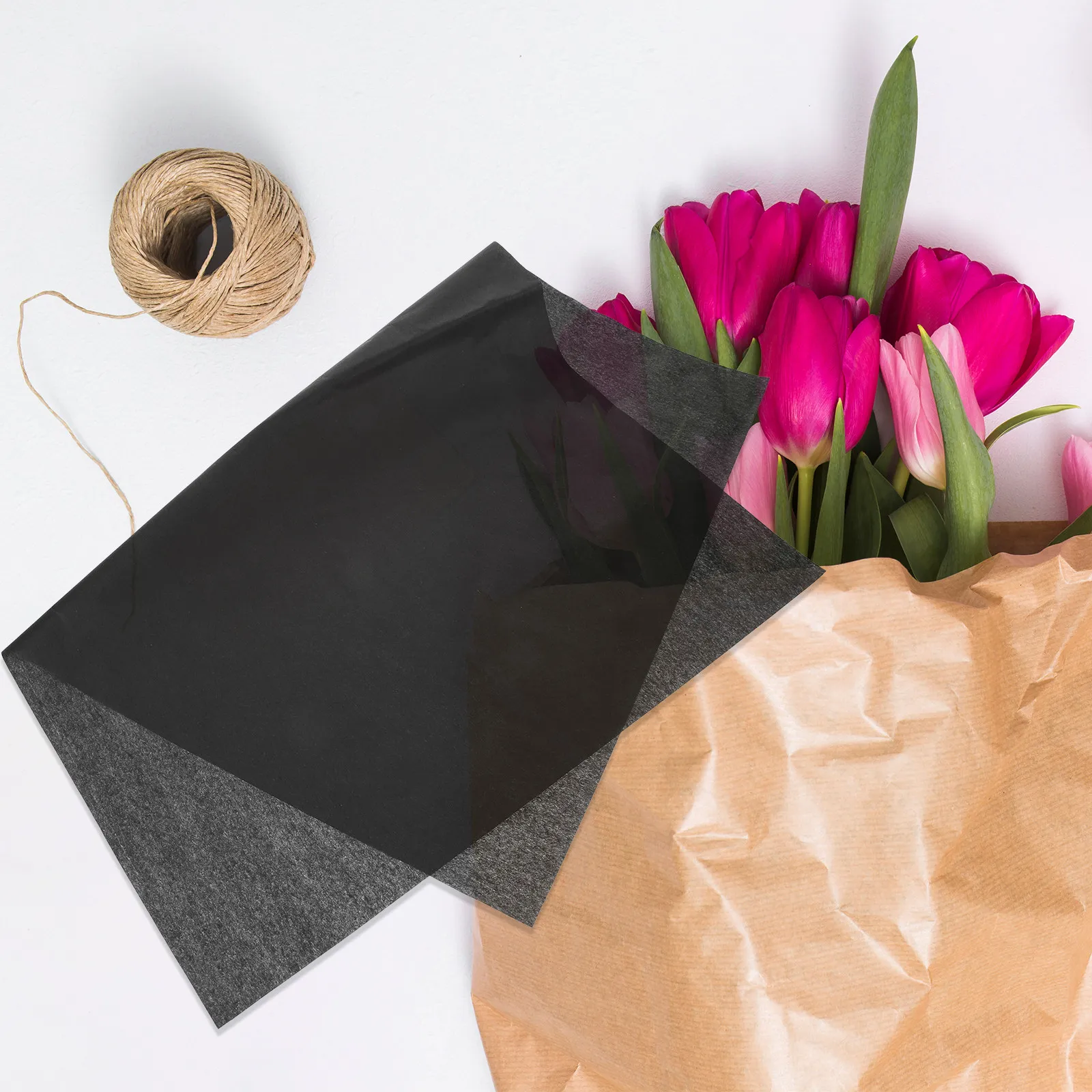 36 hojas de papel de regalo floral, finas y ligeras, para arreglos florales, bolsas de regalo, manualidades, álbumes de recortes, decoración de eventos de temporada