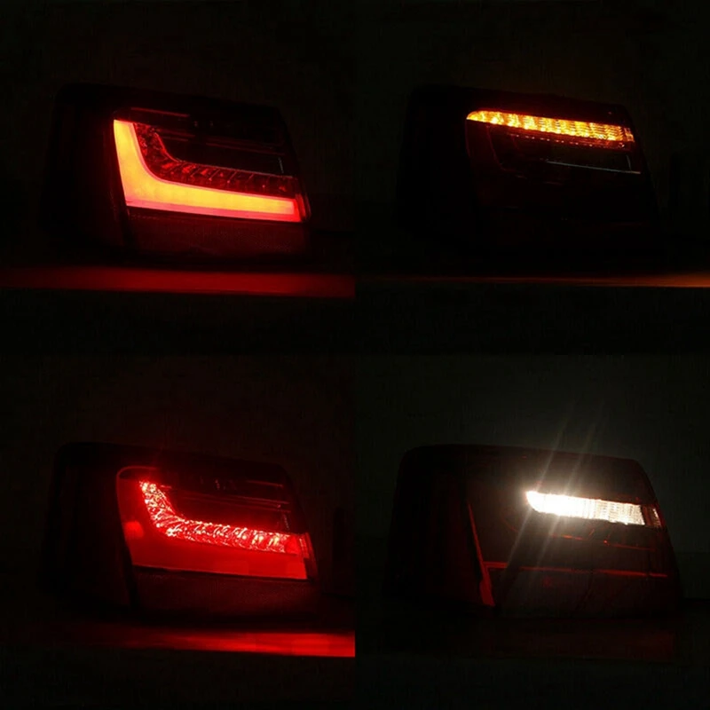 1 Pair Outer LED Tail Light Brake Stop Lamp For  A6 C7 Sedan 2012-2015 4GD945095 4GD945096 Replacement