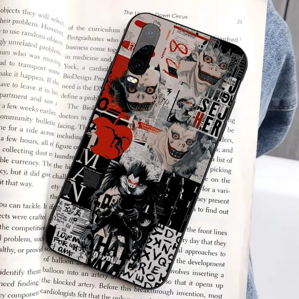 Casing ponsel Anime Death Note untuk Huawei Honor 10 Lite 9 20 7A Pro 9X Pro 30 Pro 50 Pro 60 Pro 70 Pro Plus