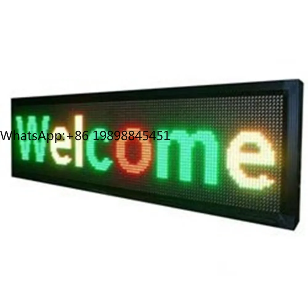 

Large Screen P10 Full Color LED Sign Programmable Outdoor Stage LED Screen for Self-Service Business for Outdoor Use