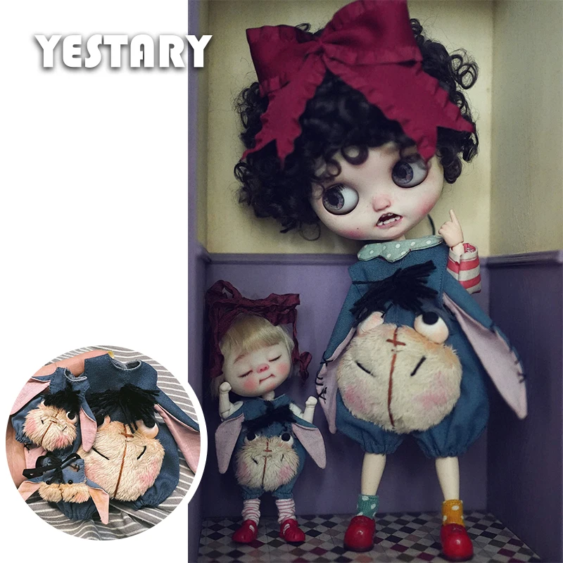 

YESTARY BJD Dolls Clothes Donkey Baby Clothes Set Doll Accessories Clothing For Obitsu 22 Ob11 Doll Blythe Clothes Toys For Girl