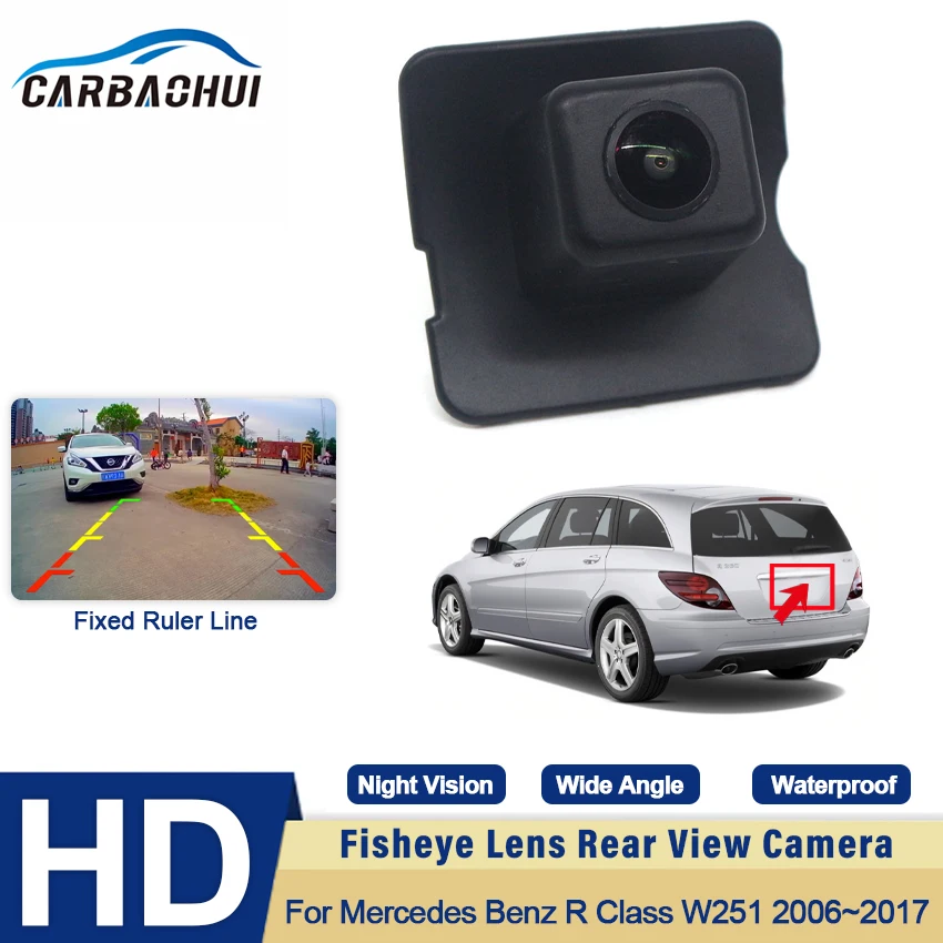 

Rear View Reverse Camera For MB For Mercedes Benz R Class W251 2006~2017 Car Backup Camera HD CCD Night Vision + High Quality