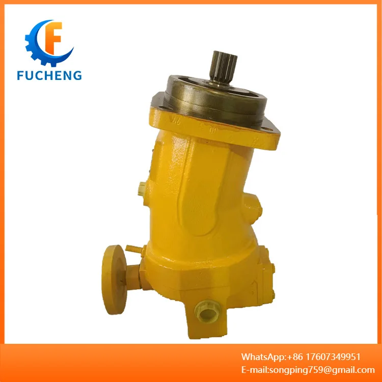 Rexroth Hydraulic Piston Motor A6V55 A6V80 A6V160 A6V225 FUCHENG HYDRAULIC High Efficiency Cast Iron OEM Motor Crane Truck Stock